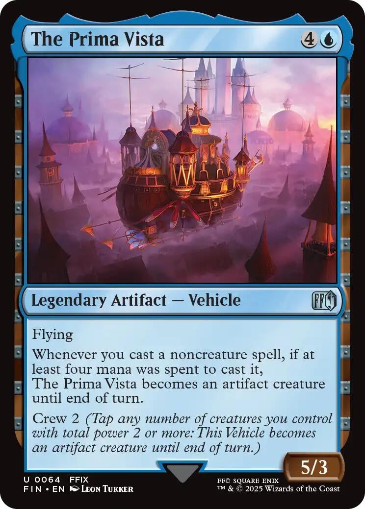 Image for The Prima Vista (64) (FINAL FANTASY) - Magic: The Gathering
