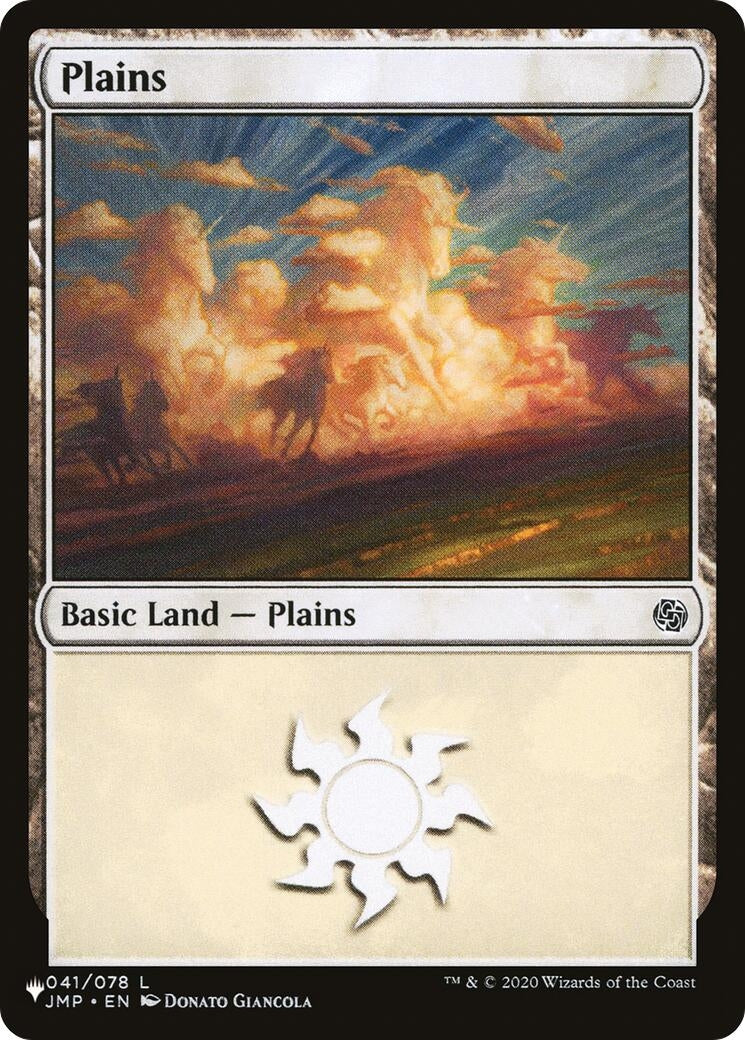 Image for Plains (041) (JMP) (041/078) - Magic: The Gathering