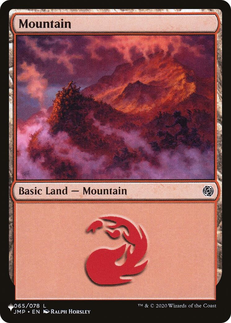 Image for Mountain (065) (JMP) (065/078) - Magic: The Gathering