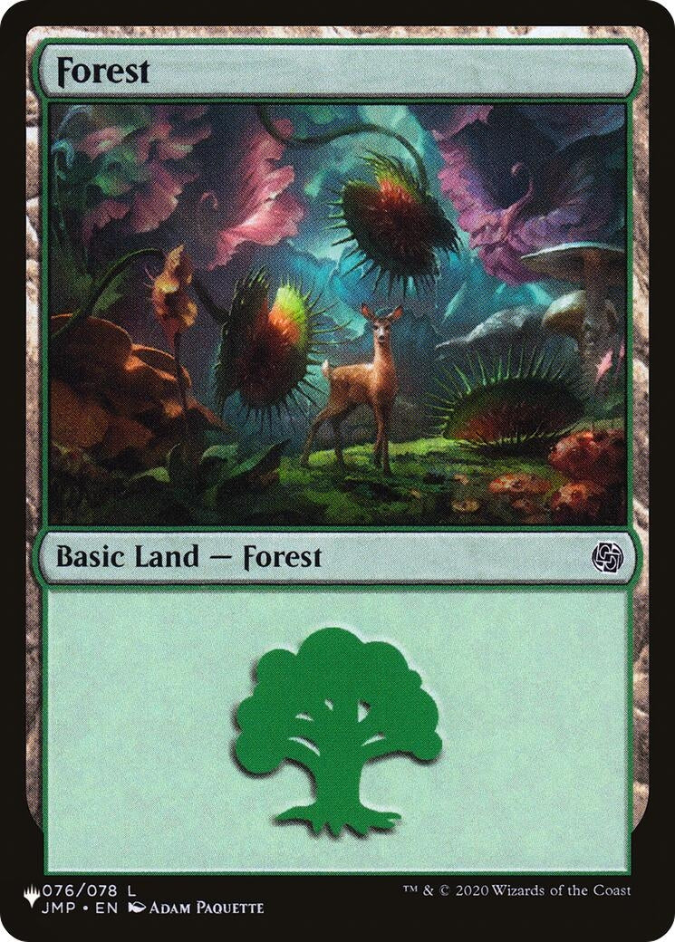Image for Forest (076) (JMP) (076/078) - Magic: The Gathering
