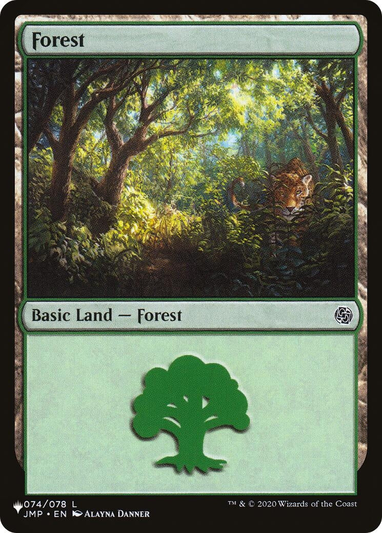 Image for Forest (074) (JMP) (074/078) - Magic: The Gathering