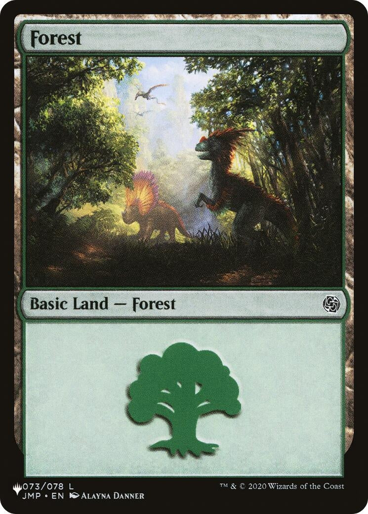 Image for Forest (073) (JMP) (073/078) - Magic: The Gathering
