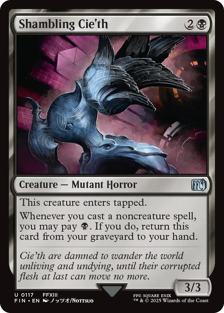 Image for Shambling Cie'th (117) (FINAL FANTASY) - Magic: The Gathering