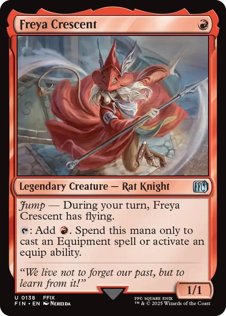 Image for Freya Crescent (138) (FINAL FANTASY) - Magic: The Gathering