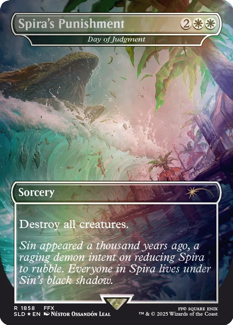Image for Spira's Punishment - Day of Judgment (Rainbow Foil) (1858) - Magic: The Gathering