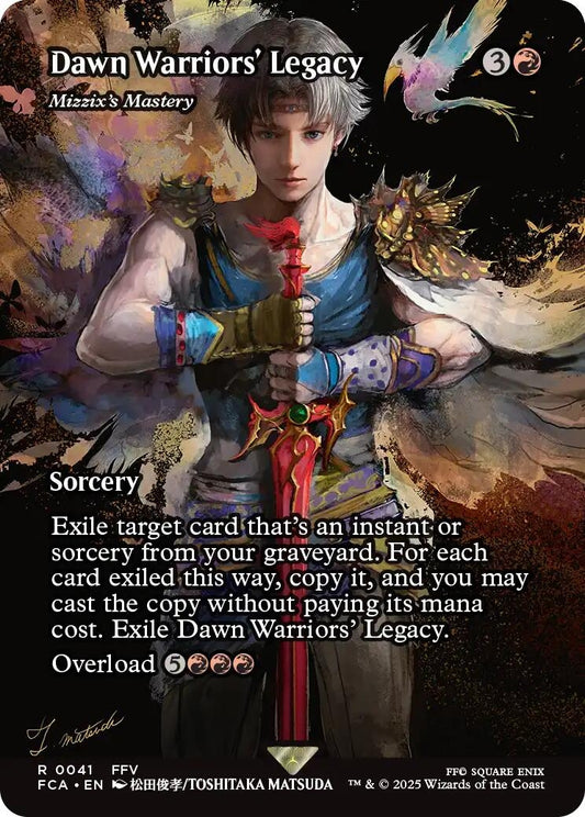Image for Dawn Warriors' Legacy - Mizzix's Mastery (Showcase) (41) (FINAL FANTASY: Through the Ages) - Magic: The Gathering