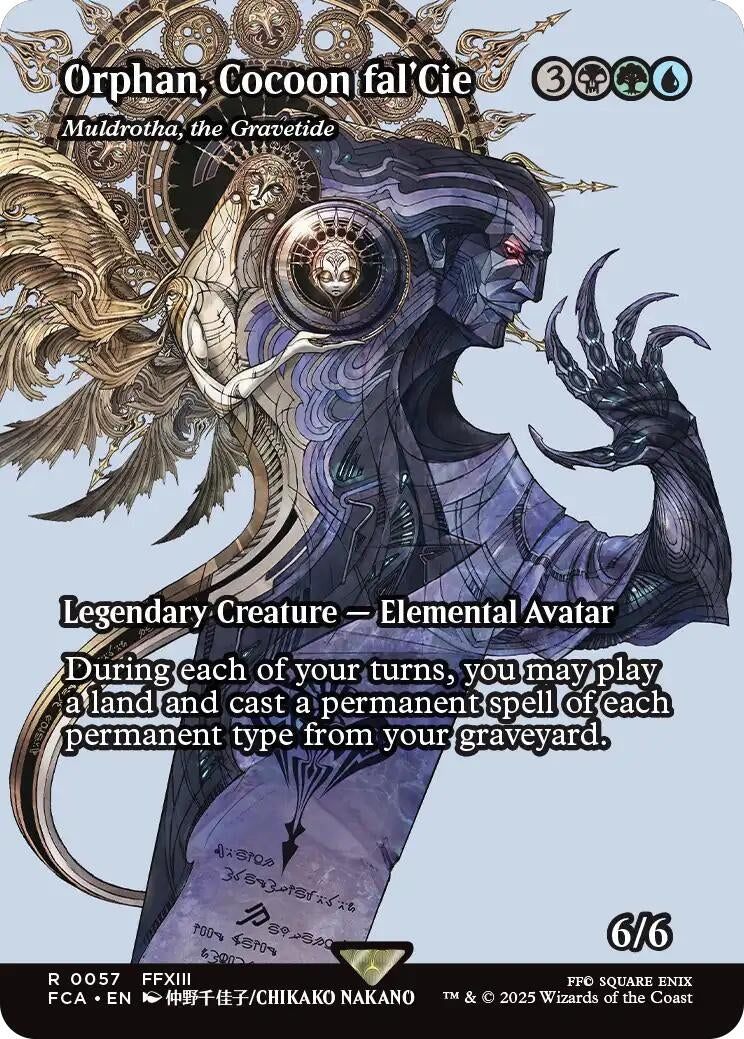 Image for Orphan, Cocoon fal'Cie - Muldrotha, the Gravetide (Showcase) (57) (FINAL FANTASY: Through the Ages) - Magic: The Gathering
