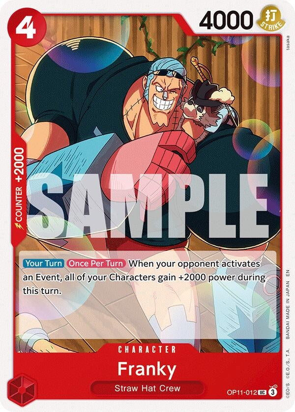 Image for Franky (OP11-012) (OP11) - One Piece Card Game
