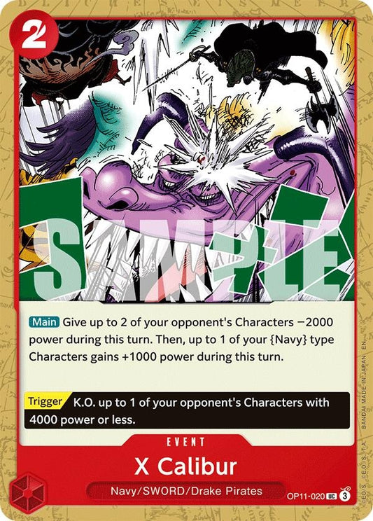 Image for X Calibur (OP11-020) (OP11) - One Piece Card Game