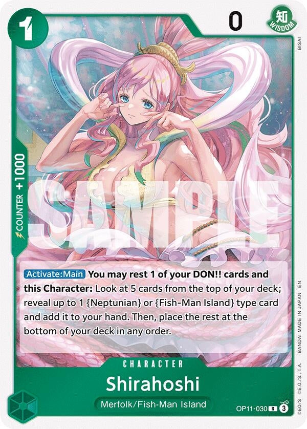 Image for Shirahoshi (030) (OP11-030) (OP11) - One Piece Card Game