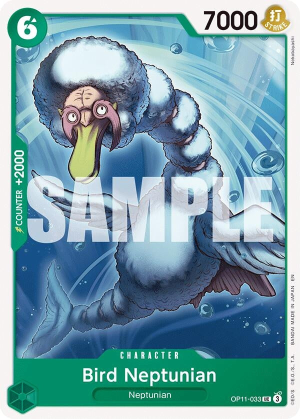 Image for Bird Neptunian (OP11-033) (OP11) - One Piece Card Game