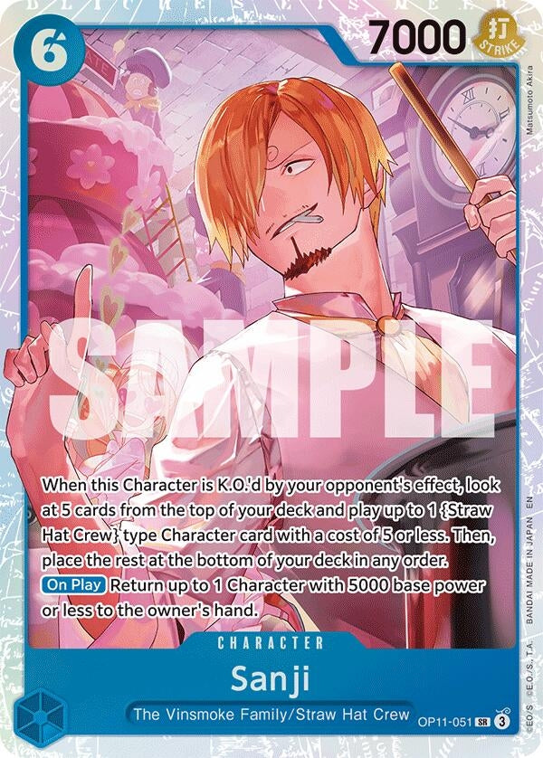 Image for Sanji (OP11-051) (OP11) - One Piece Card Game