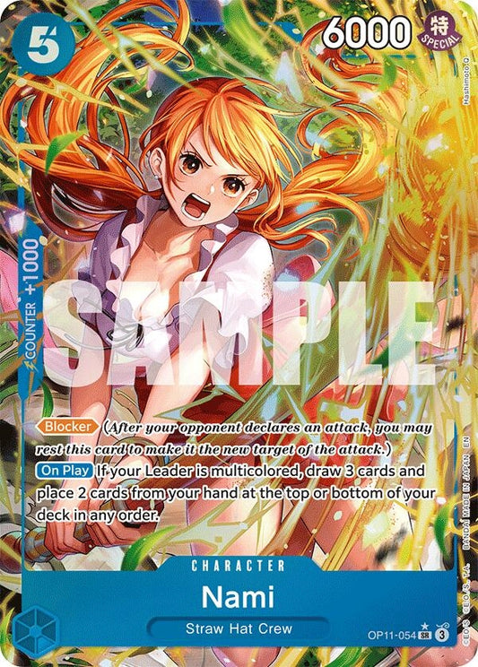Image for Nami (054) (Alternate Art) (OP11-054) (OP11) - One Piece Card Game