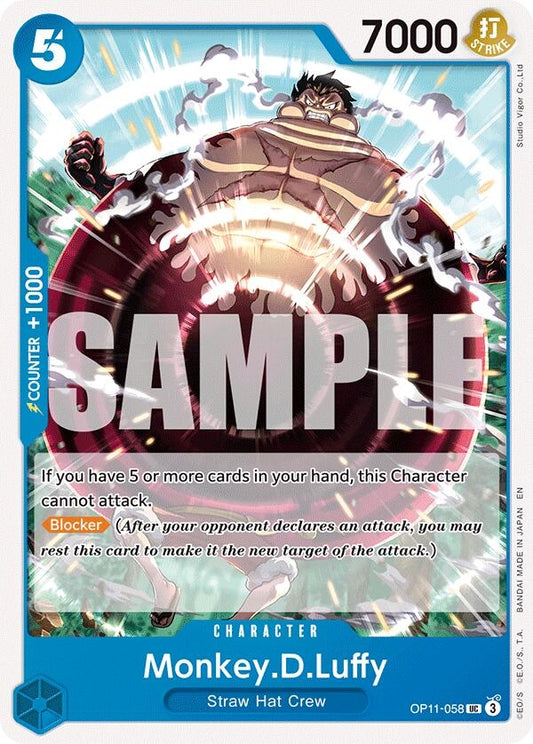 Image for Monkey.D.Luffy (058) (OP11-058) (OP11) - One Piece Card Game