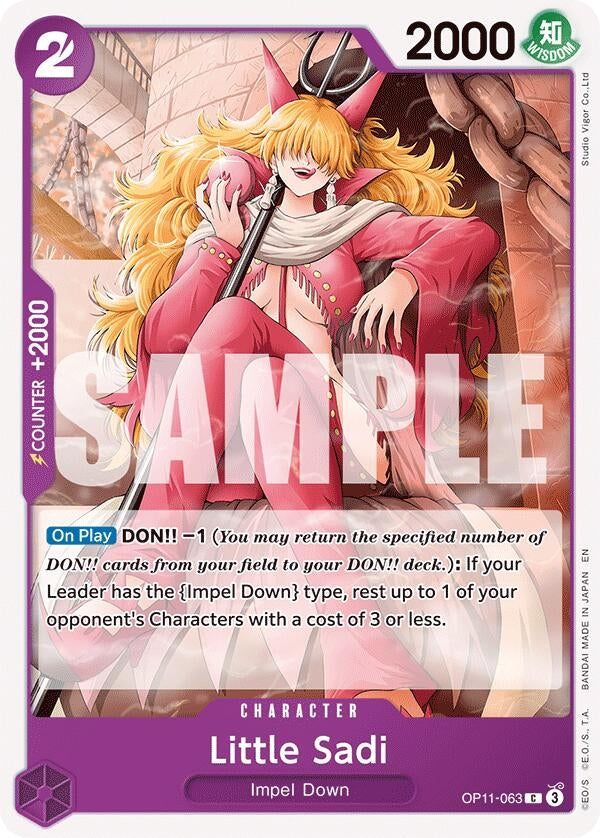 Image for Little Sadi (OP11-063) (OP11) - One Piece Card Game