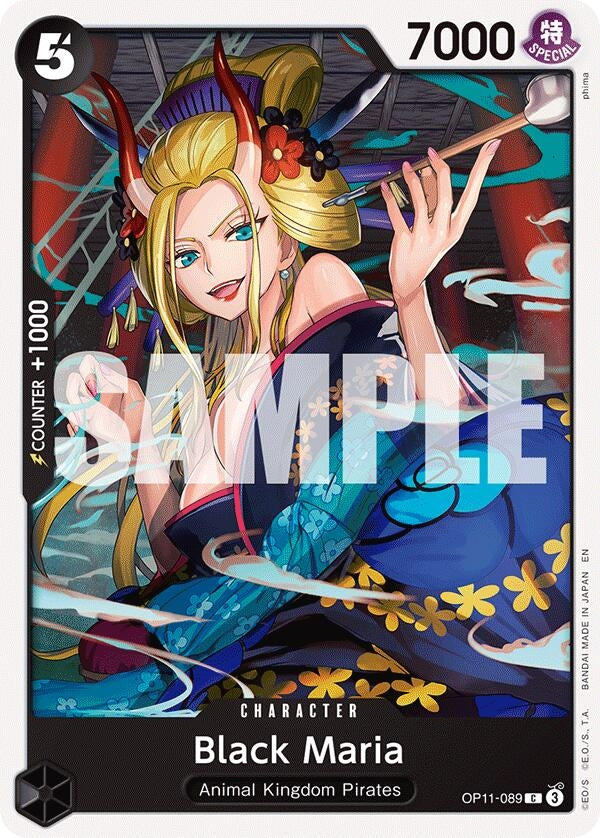 Image for Black Maria (OP11-089) (OP11) - One Piece Card Game