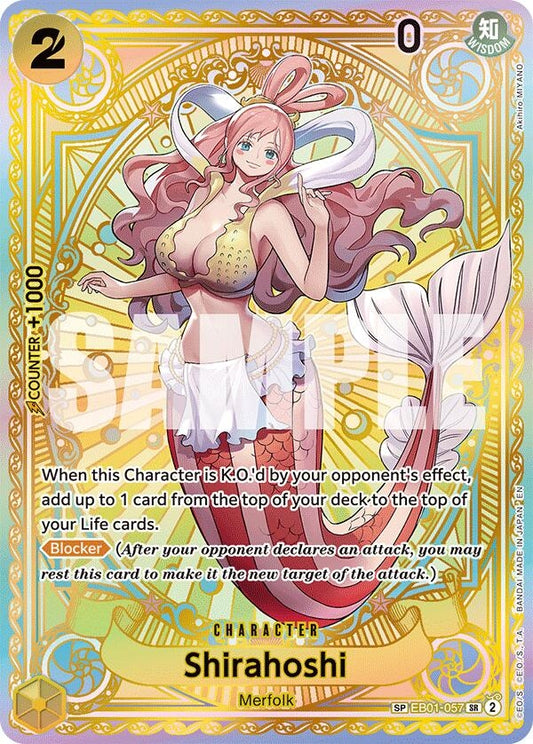 Image for Shirahoshi (SP) (EB01-057) (OP11) - One Piece Card Game