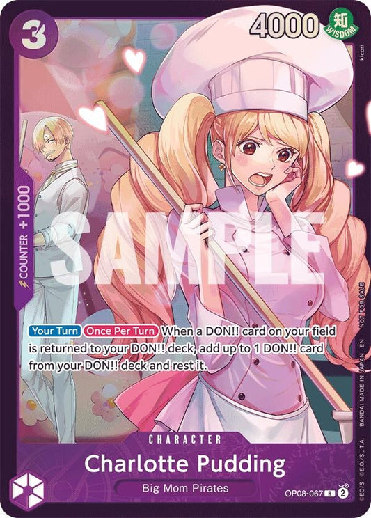 Image for Charlotte Pudding (Store Treasure Cup 2025) (OP08-067) (One Piece Promotion Cards) - One Piece Card Game