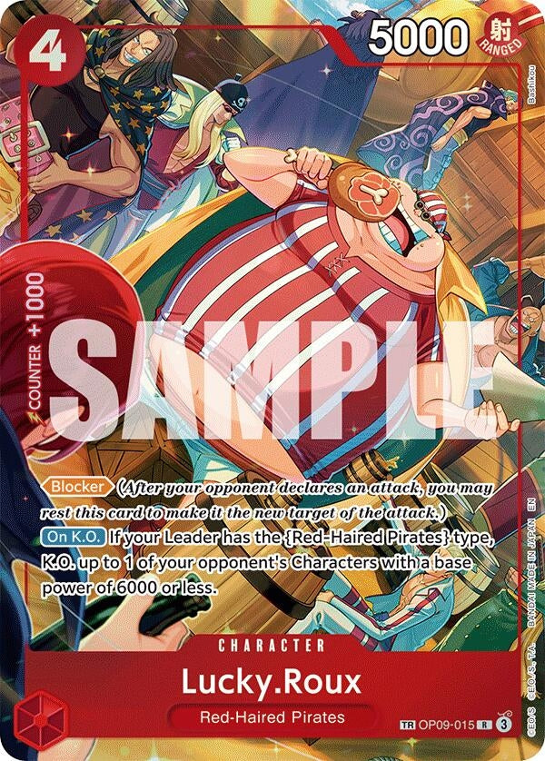 Image for Lucky.Roux (TR) (OP09-015) (OP11) - One Piece Card Game
