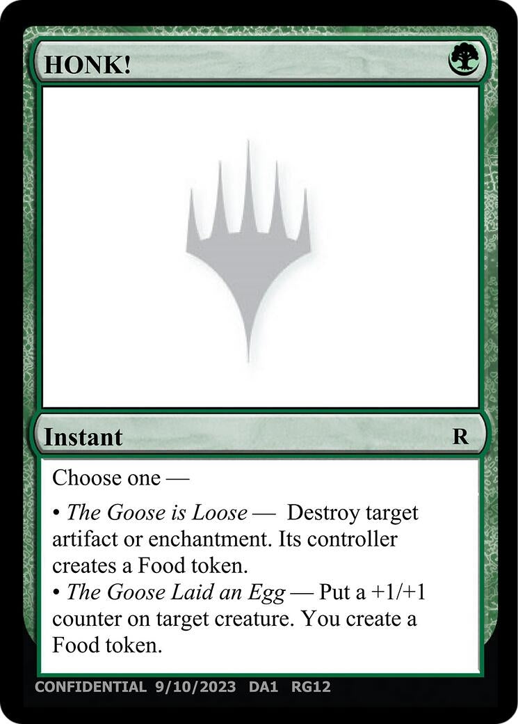 Image for HONK! - Magic: The Gathering