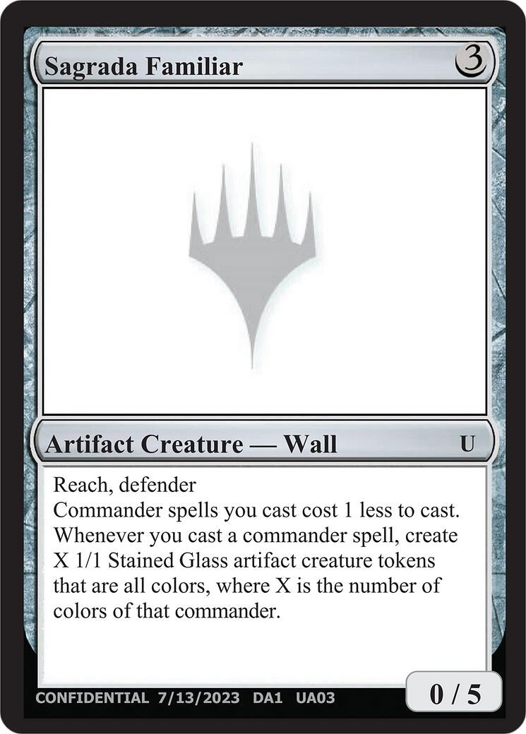Image for Sagrada Familiar - Magic: The Gathering