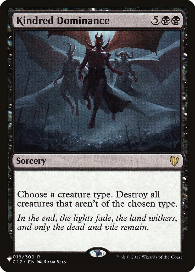 Image for Kindred Dominance (018/309) - Magic: The Gathering