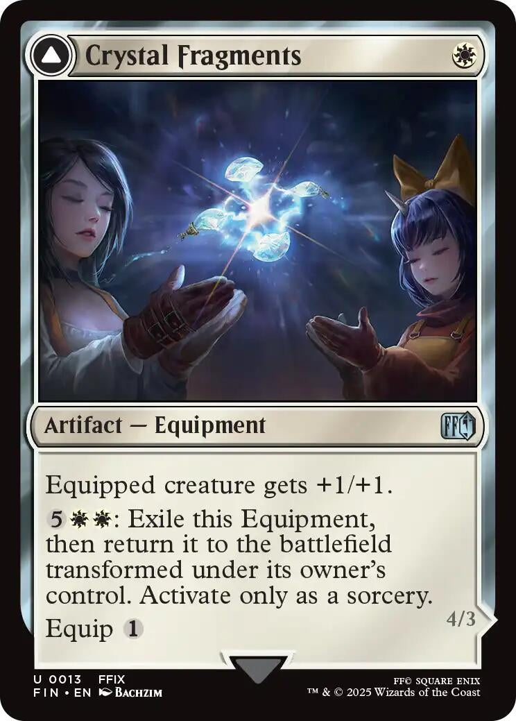 Image for Crystal Fragments (13) (FINAL FANTASY) - Magic: The Gathering