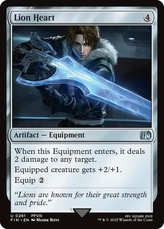 Image for Lion Heart (261) (FINAL FANTASY) - Magic: The Gathering