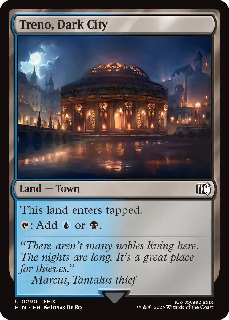 Image for Treno, Dark City (290) (FINAL FANTASY) - Magic: The Gathering