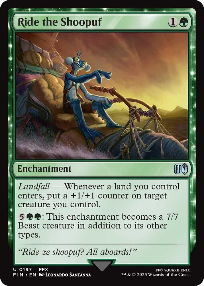 Image for Ride the Shoopuf (197) (FINAL FANTASY) - Magic: The Gathering