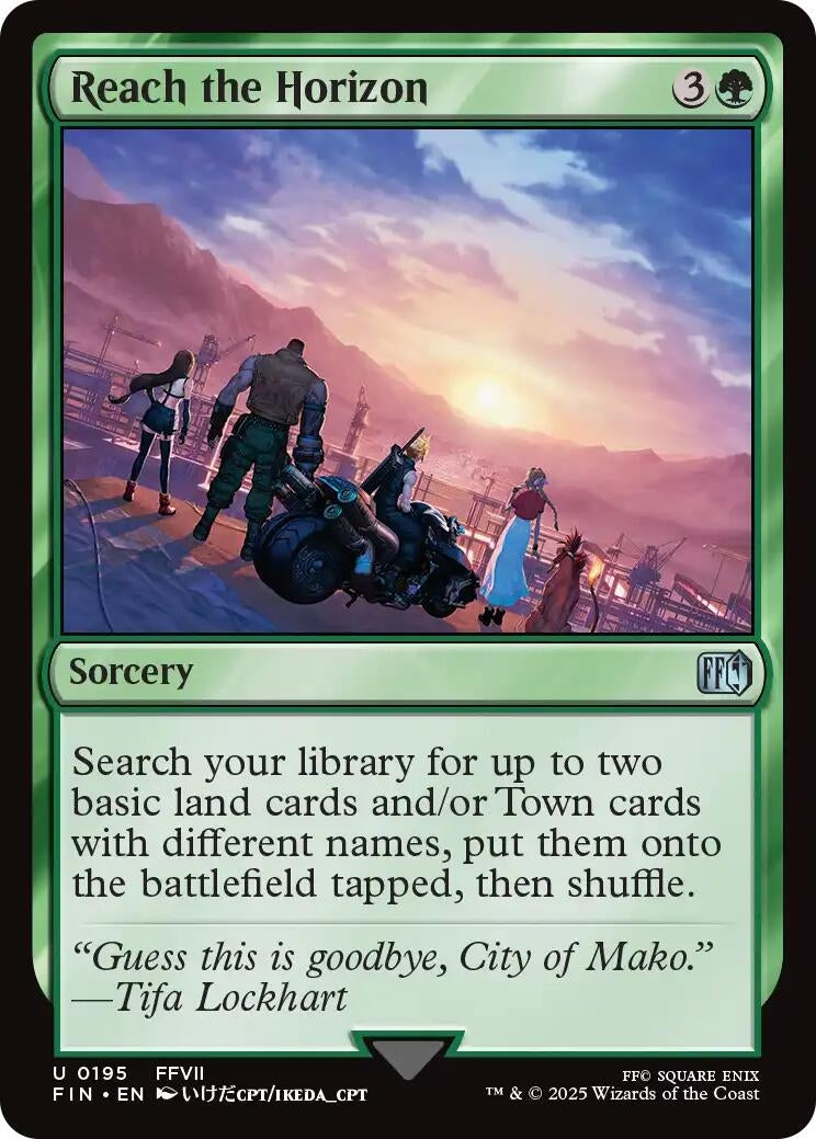 Image for Reach the Horizon (195) (FINAL FANTASY) - Magic: The Gathering