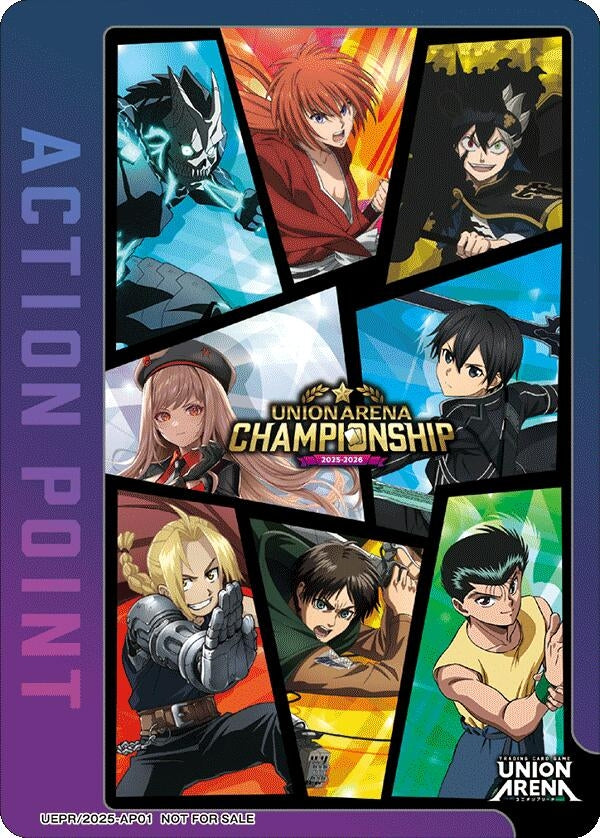 Image for Action Point Card (AP01) (Regionals 25-26) (UEPR/2025-AP01) - Union Arena