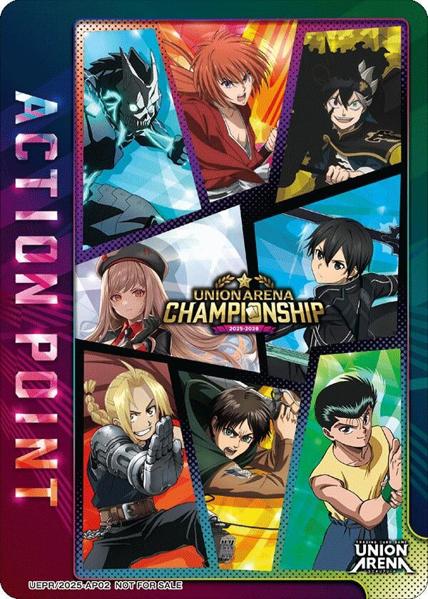 Image for Action Point Card (AP02) (Regionals 25-26) (UEPR/2025-AP02) - Union Arena
