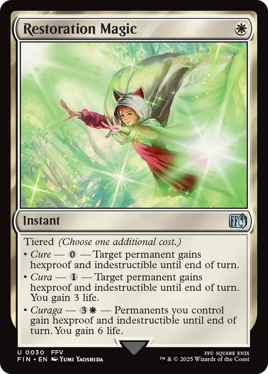 Image for Restoration Magic (30) (FINAL FANTASY) - Magic: The Gathering