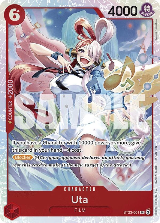 Image for Uta (ST23-001) (Starter Deck 23: RED Shanks) - One Piece Card Game