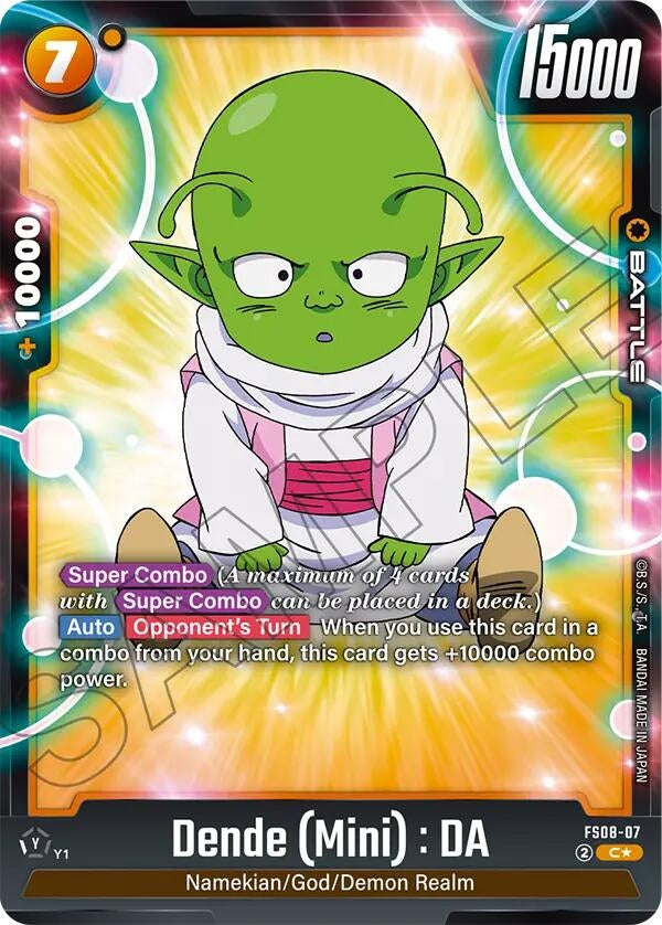 Image for Dende (Mini) : DA (Bonus Pack Alternate Art) (FS08-07) [Starter Deck 8: Vegeta (Mini) Super Saiyan 3] - Dragon Ball Super: Fusion World