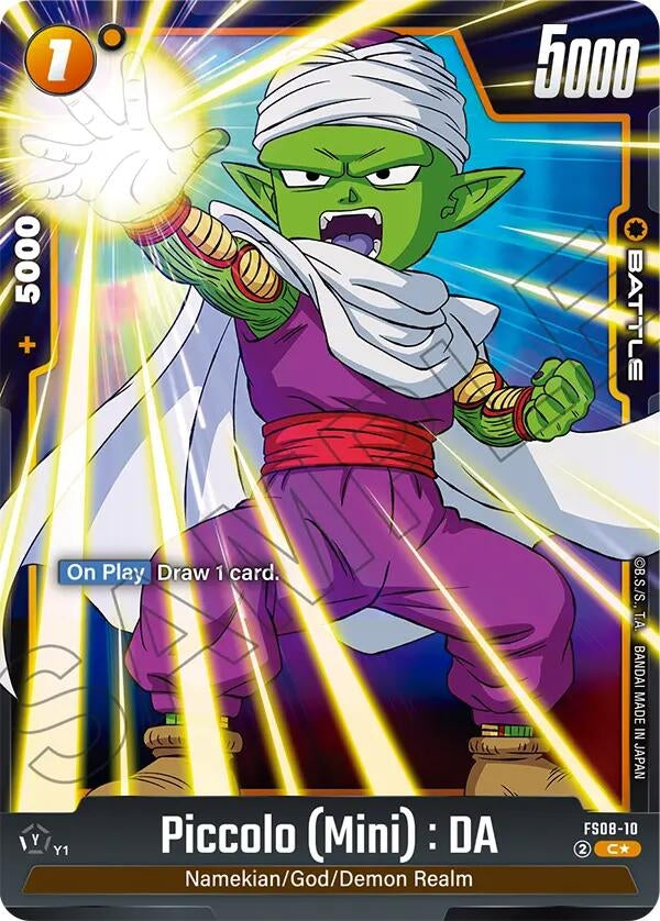 Image for Piccolo (Mini) : DA (Bonus Pack Alternate Art) (FS08-10) [Starter Deck 8: Vegeta (Mini) Super Saiyan 3] - Dragon Ball Super: Fusion World