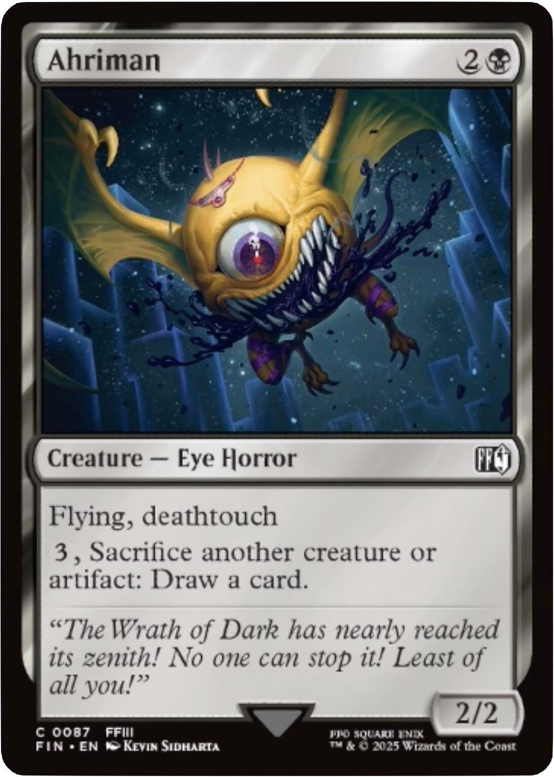 Image for Ahriman (87) (FINAL FANTASY) - Magic: The Gathering