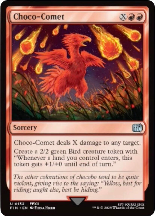 Image for Choco-Comet (132) (FINAL FANTASY) - Magic: The Gathering