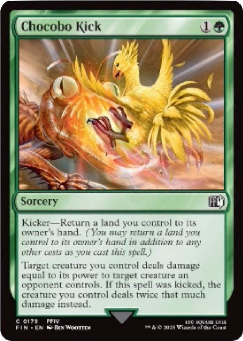 Image for Chocobo Kick (178) (FINAL FANTASY) - Magic: The Gathering