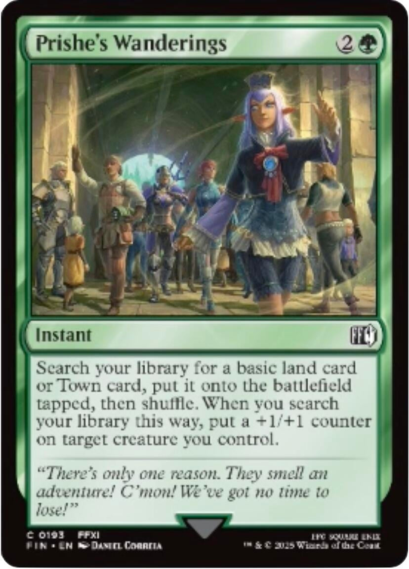 Image for Prishe's Wanderings (193) (FINAL FANTASY) - Magic: The Gathering