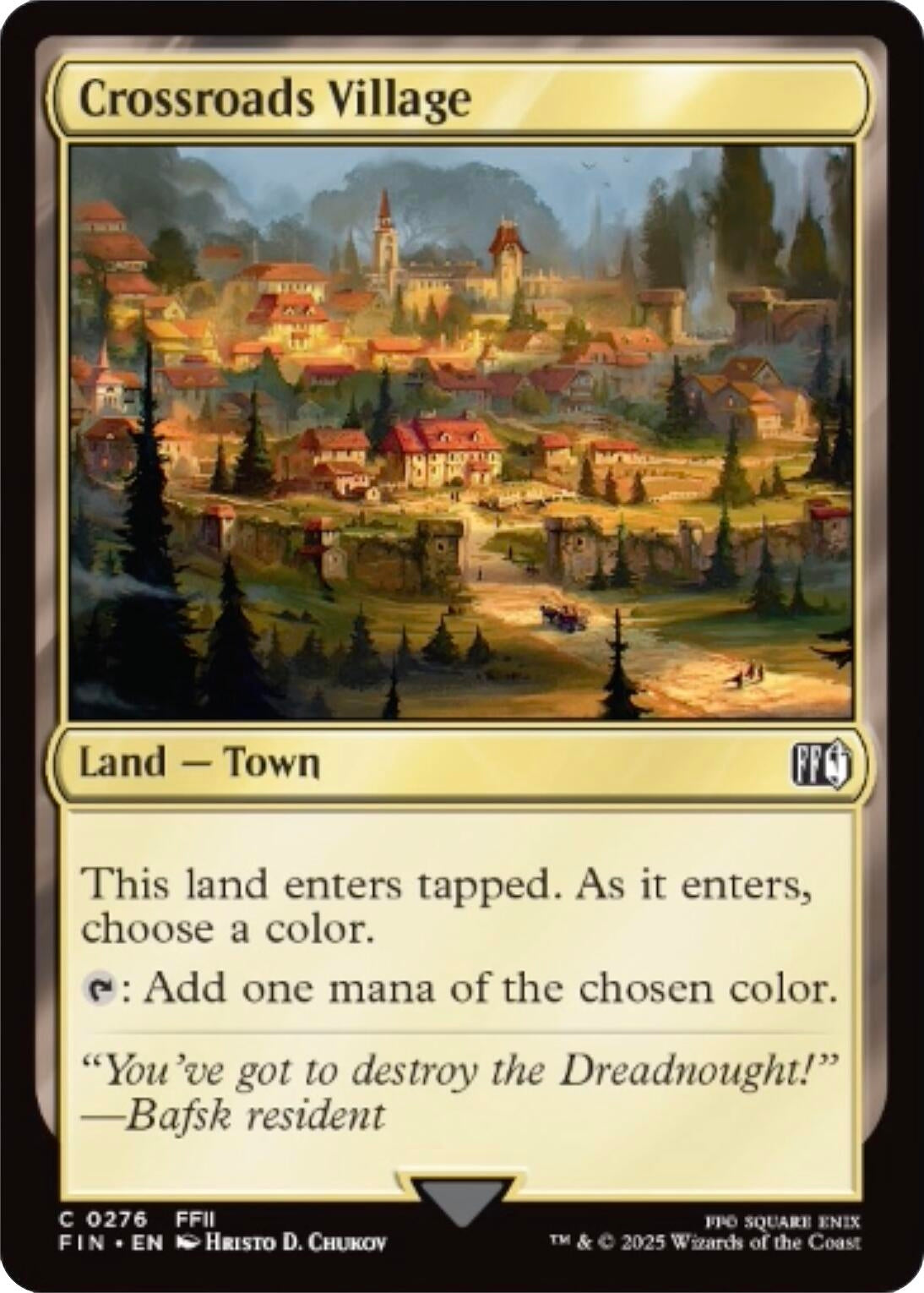 Image for Crossroads Village (276) (FINAL FANTASY) - Magic: The Gathering