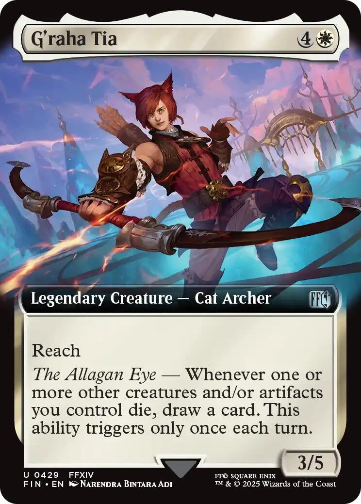Image for G'raha Tia (Extended Art) (429) (FINAL FANTASY) - Magic: The Gathering