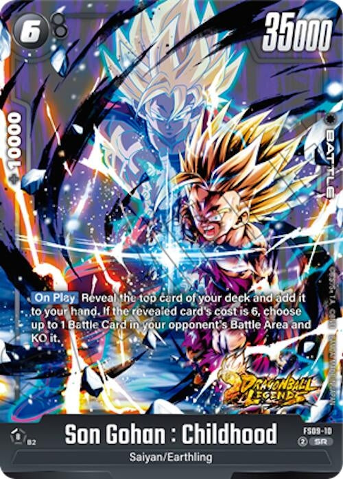 Image for Son Gohan : Childhood (FS09-10) [Starter Deck 9: Shallot] - Dragon Ball Super: Fusion World