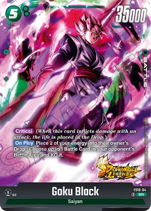 Image for Goku Black (FS10-04) [Starter Deck 10: Giblet] - Dragon Ball Super: Fusion World