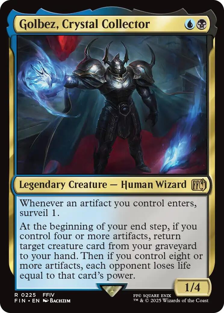Image for Golbez, Crystal Collector (225) (FINAL FANTASY) - Magic: The Gathering