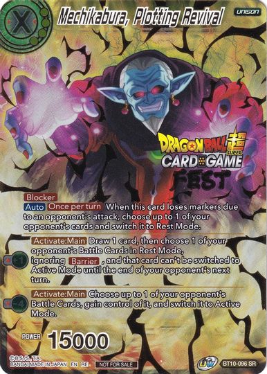 Mechikabura, Plotting Revival (Card Game Fest 2022) (BT10-096) [Tournament Promotion Cards] | Red Riot Games CA