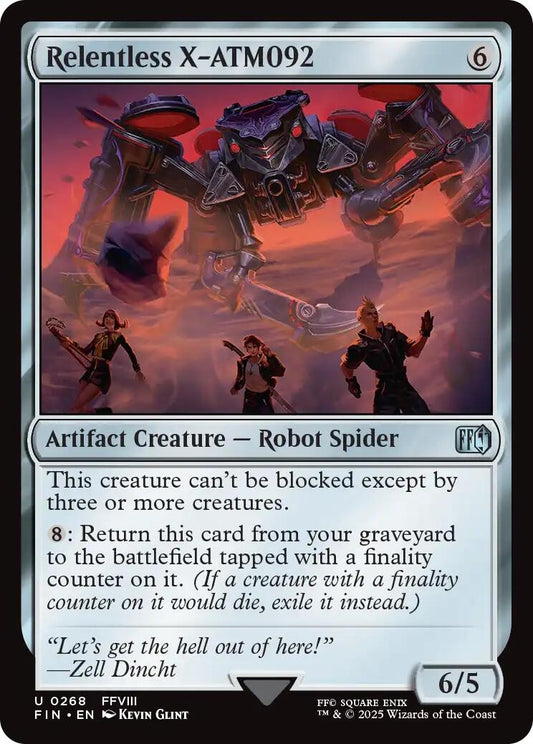 Image for Relentless X-ATM092 (268) (FINAL FANTASY) - Magic: The Gathering