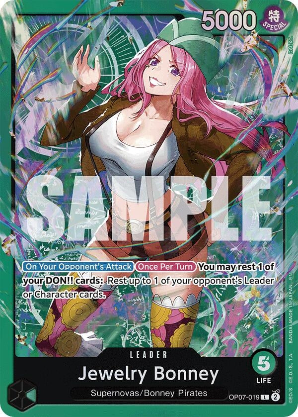 Image for Jewelry Bonney (OP07-019) (OP07-019) (Starter Deck 24: GREEN Jewelry Bonney) - One Piece Card Game
