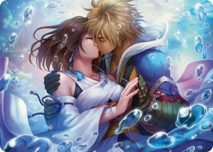 Image for Together Forever Art Card (32) (Art Series: FINAL FANTASY) - Magic: The Gathering